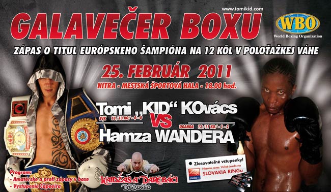 picture Galavečer boxu - Európsky šampión WBO